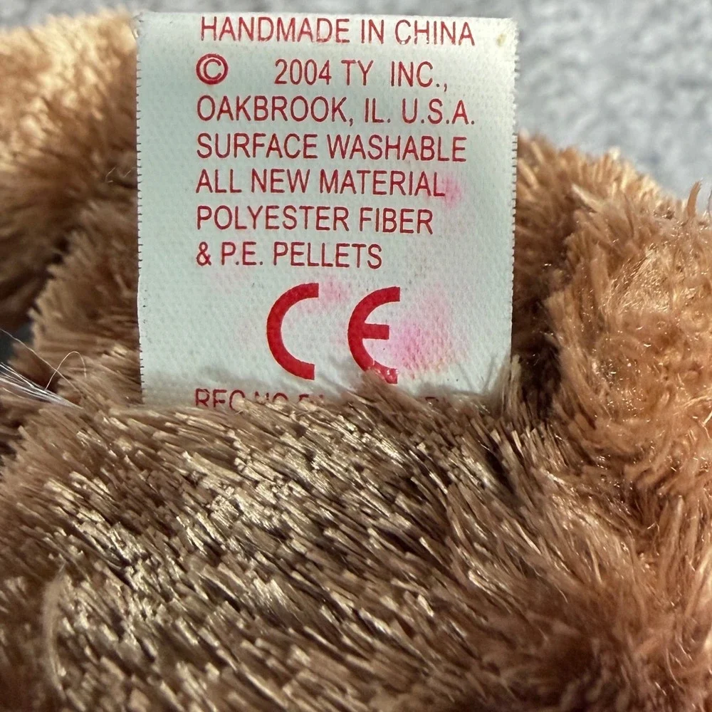 Ty Beanie Baby‎ Old Timer Bear Cracker Barrel Exclusive Brown Plush 8.5 inch